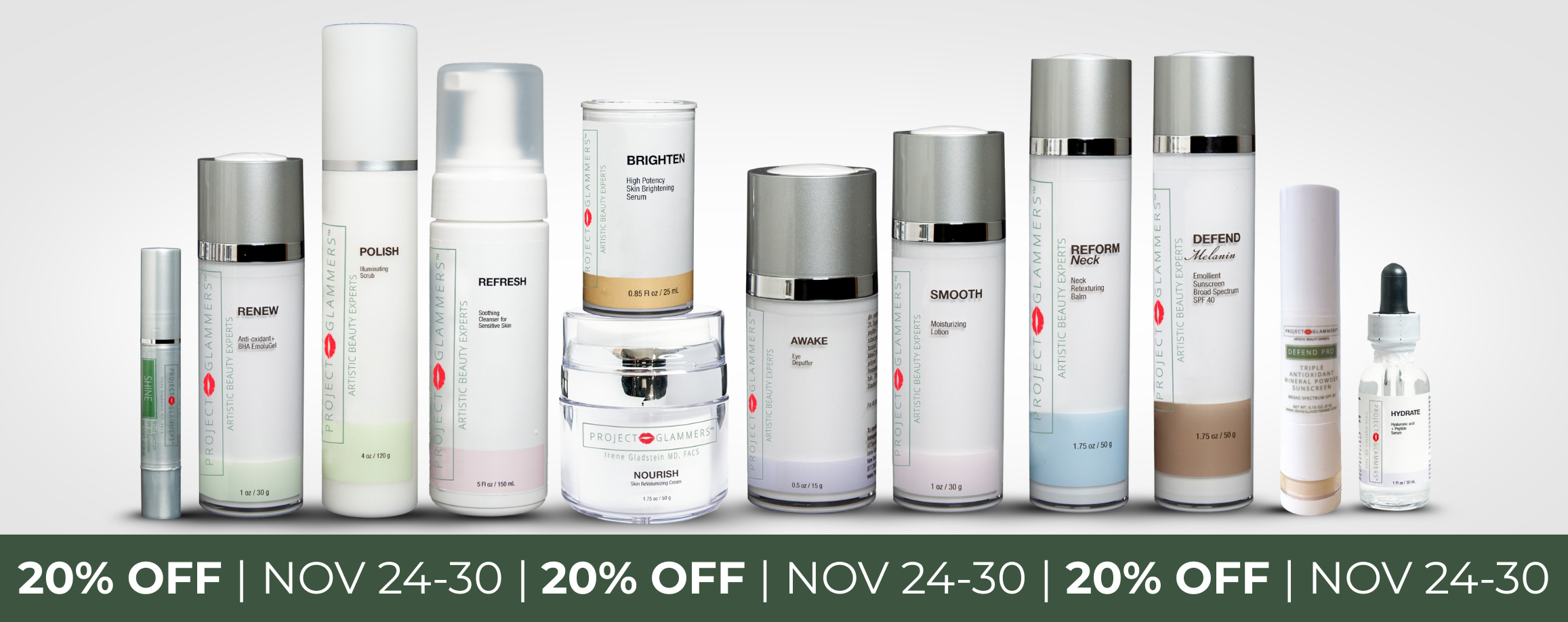 Black Friday Skincare 20% Off